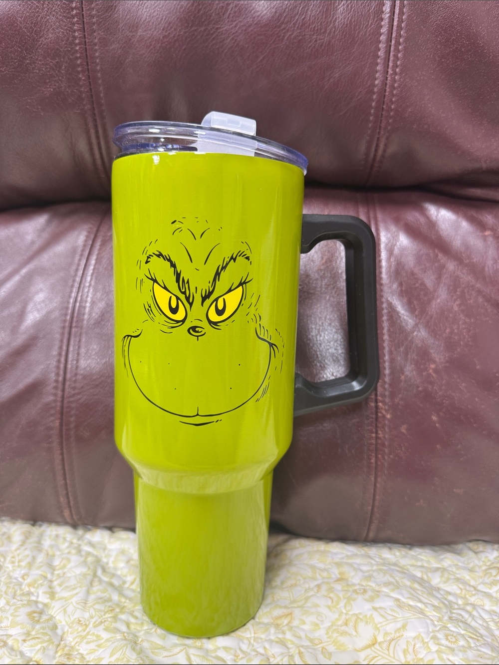 Grinch tumbler